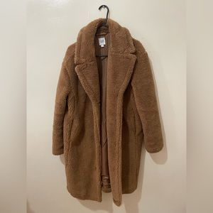 Long Sherpa Coat - Gap